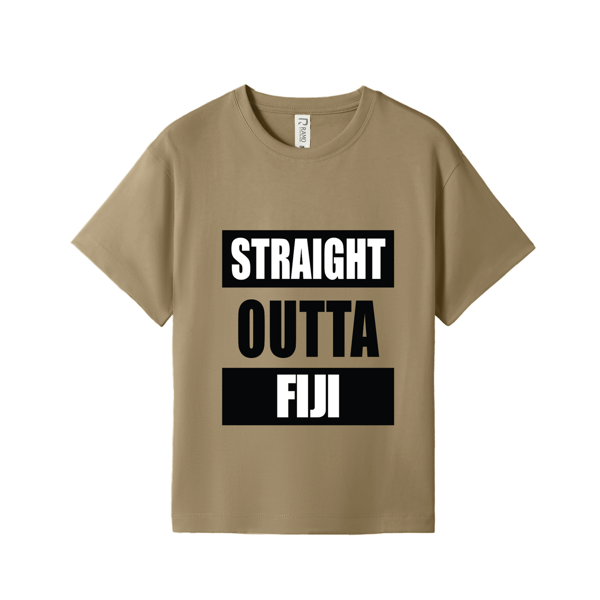 STRAIGHT OUTTA FIJI | KIDS TEE - Stick N It