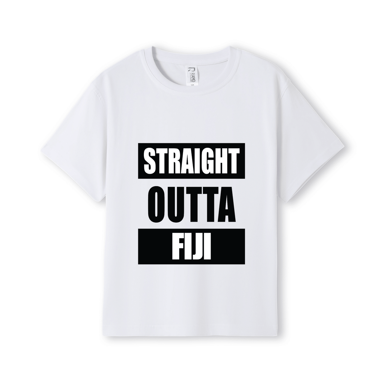 STRAIGHT OUTTA FIJI | KIDS TEE - Stick N It