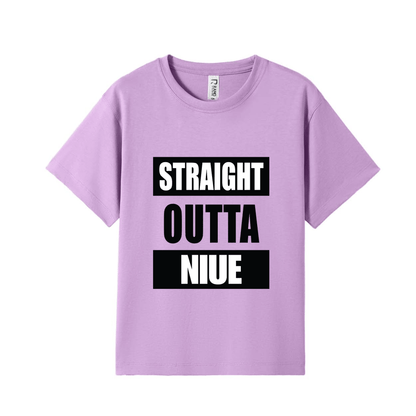 STRAIGHT OUTTA NIUE | KIDS TEE - Stick N It