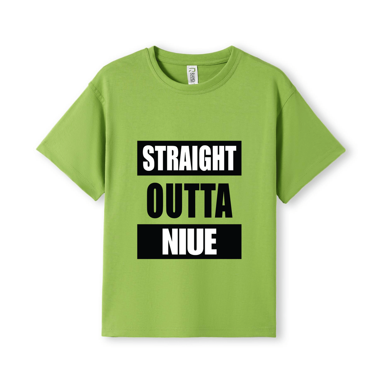 STRAIGHT OUTTA NIUE | KIDS TEE - Stick N It