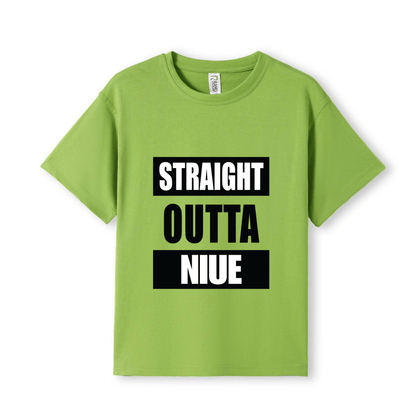 STRAIGHT OUTTA NIUE | KIDS TEE - Stick N It