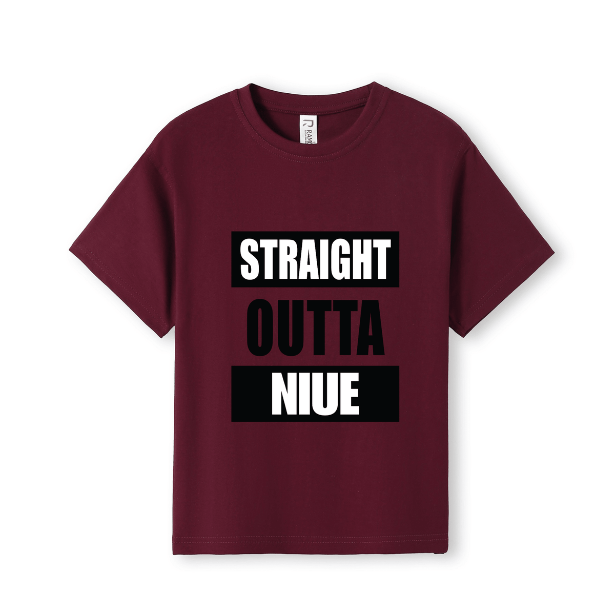 STRAIGHT OUTTA NIUE | KIDS TEE - Stick N It