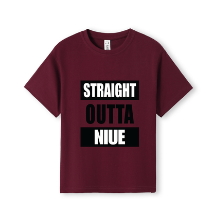STRAIGHT OUTTA NIUE | KIDS TEE - Stick N It