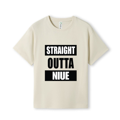 STRAIGHT OUTTA NIUE | KIDS TEE - Stick N It