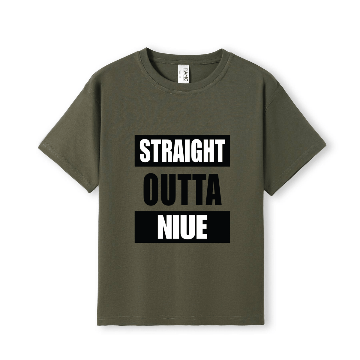 STRAIGHT OUTTA NIUE | KIDS TEE - Stick N It