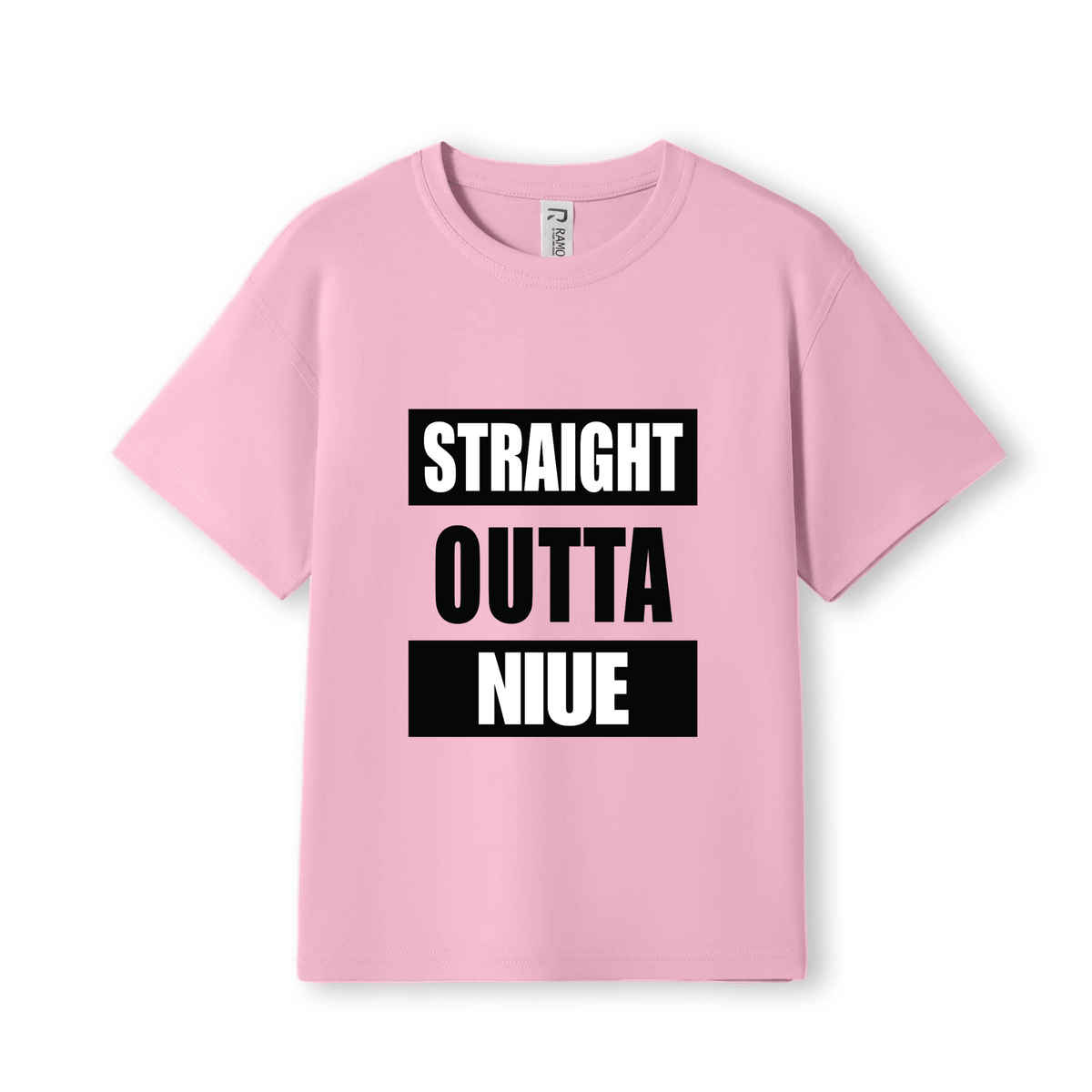 STRAIGHT OUTTA NIUE | KIDS TEE - Stick N It