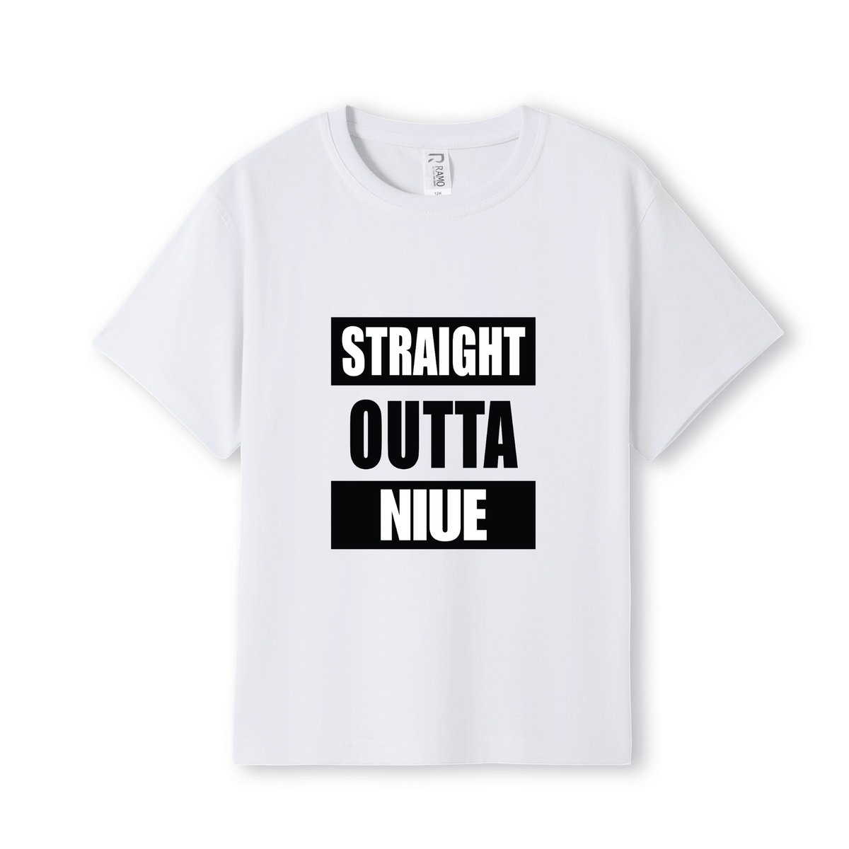 STRAIGHT OUTTA NIUE | KIDS TEE - Stick N It