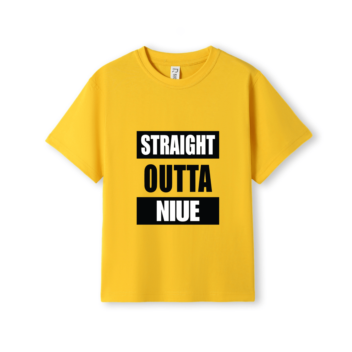 STRAIGHT OUTTA NIUE | KIDS TEE - Stick N It