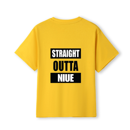 STRAIGHT OUTTA NIUE | KIDS TEE - Stick N It