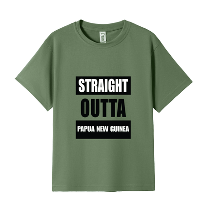 STRAIGHT OUTTA PAPUA NEW GUINEA | KIDS TEE - Stick N It