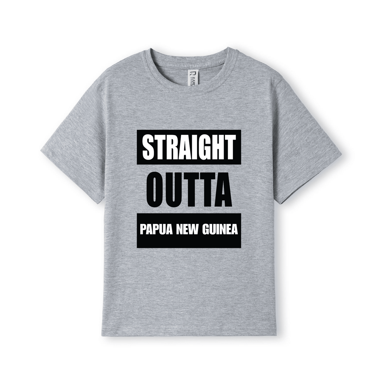 STRAIGHT OUTTA PAPUA NEW GUINEA | KIDS TEE - Stick N It