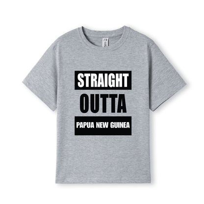 STRAIGHT OUTTA PAPUA NEW GUINEA | KIDS TEE - Stick N It