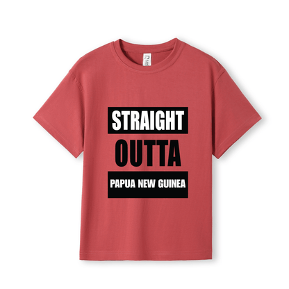 STRAIGHT OUTTA PAPUA NEW GUINEA | KIDS TEE - Stick N It