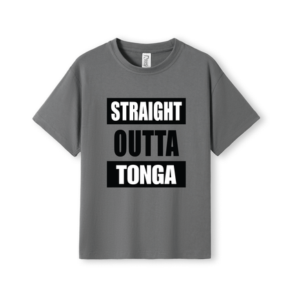 STRAIGHT OUTTA TONGA | KIDS TEE - Stick N It