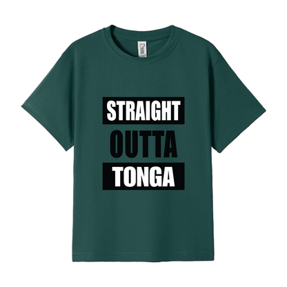 STRAIGHT OUTTA TONGA | KIDS TEE - Stick N It