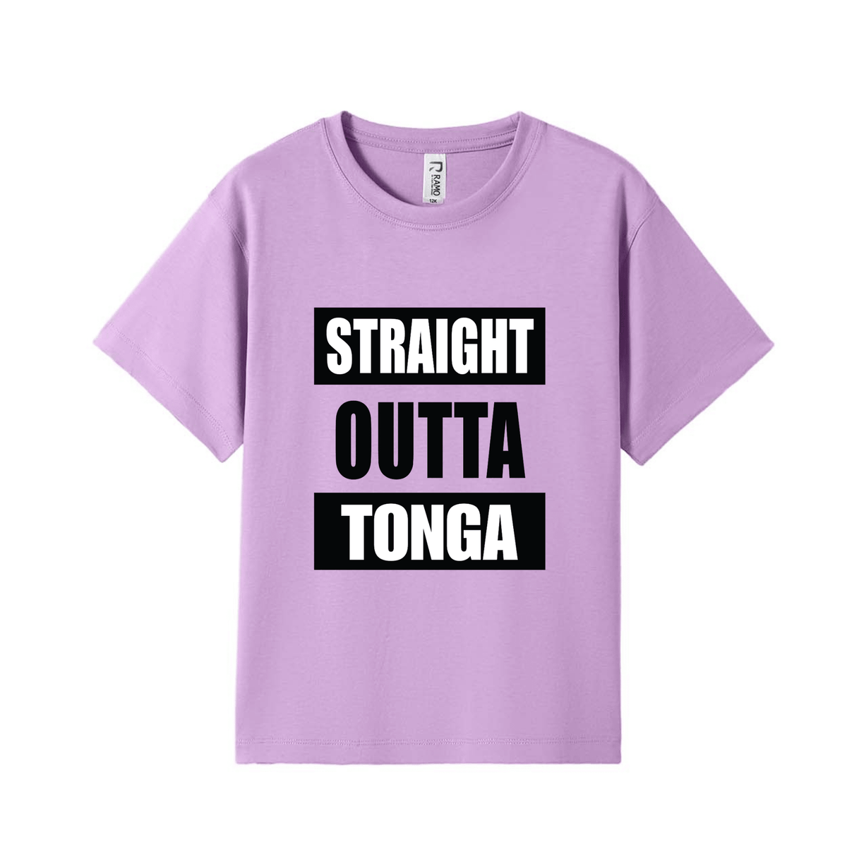 STRAIGHT OUTTA TONGA | KIDS TEE - Stick N It