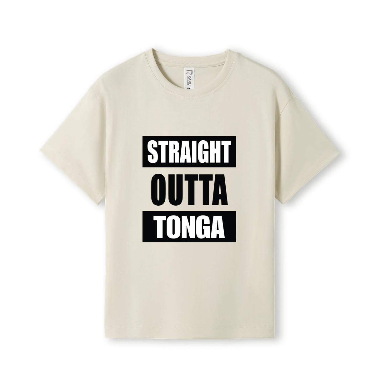 STRAIGHT OUTTA TONGA | KIDS TEE - Stick N It