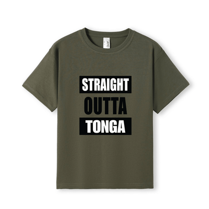 STRAIGHT OUTTA TONGA | KIDS TEE - Stick N It