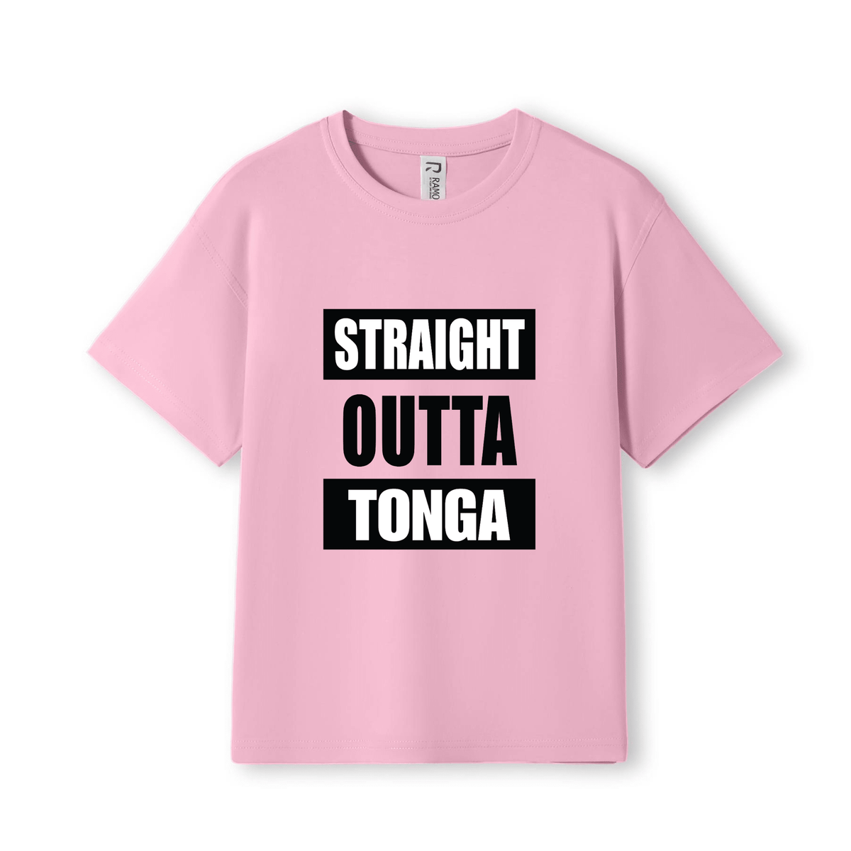 STRAIGHT OUTTA TONGA | KIDS TEE - Stick N It