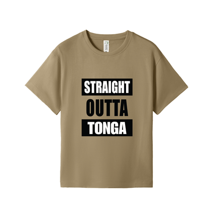 STRAIGHT OUTTA TONGA | KIDS TEE - Stick N It