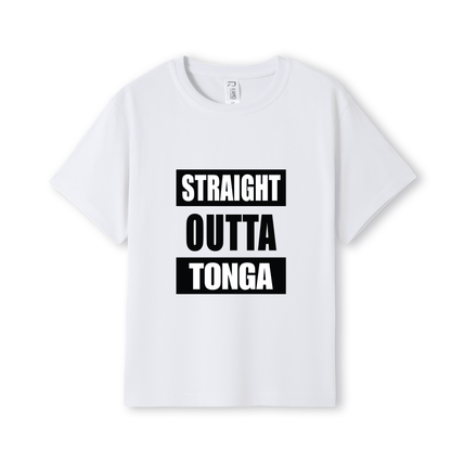 STRAIGHT OUTTA TONGA | KIDS TEE - Stick N It