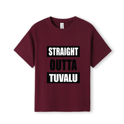 STRAIGHT OUTTA TUVALU | KIDS TEE - Stick N It