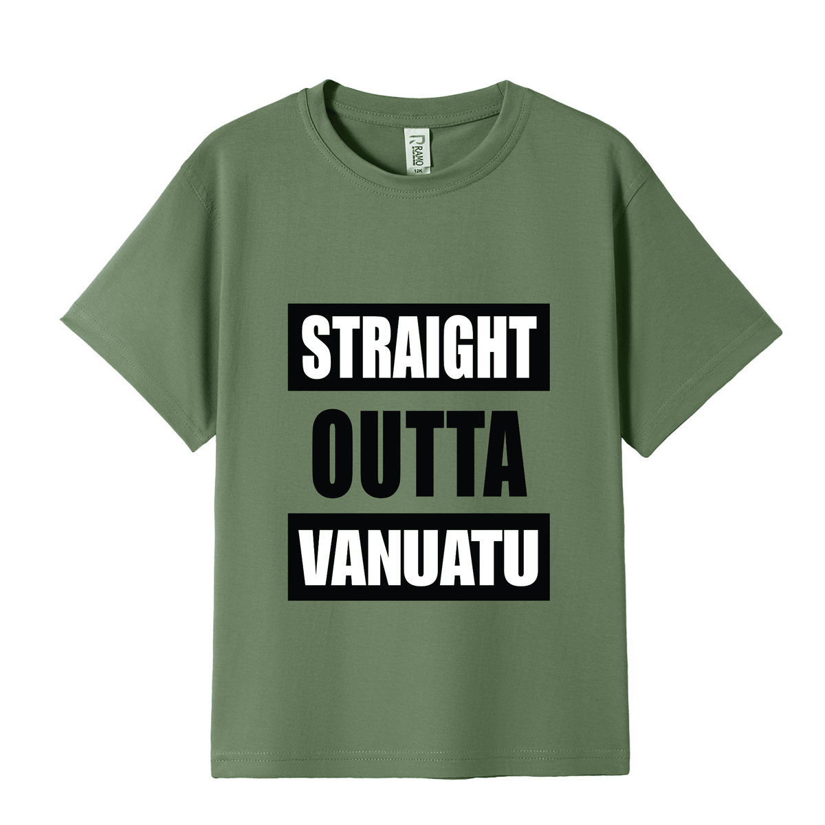 STRAIGHT OUTTA VANUATU | KIDS TEE - Stick N It