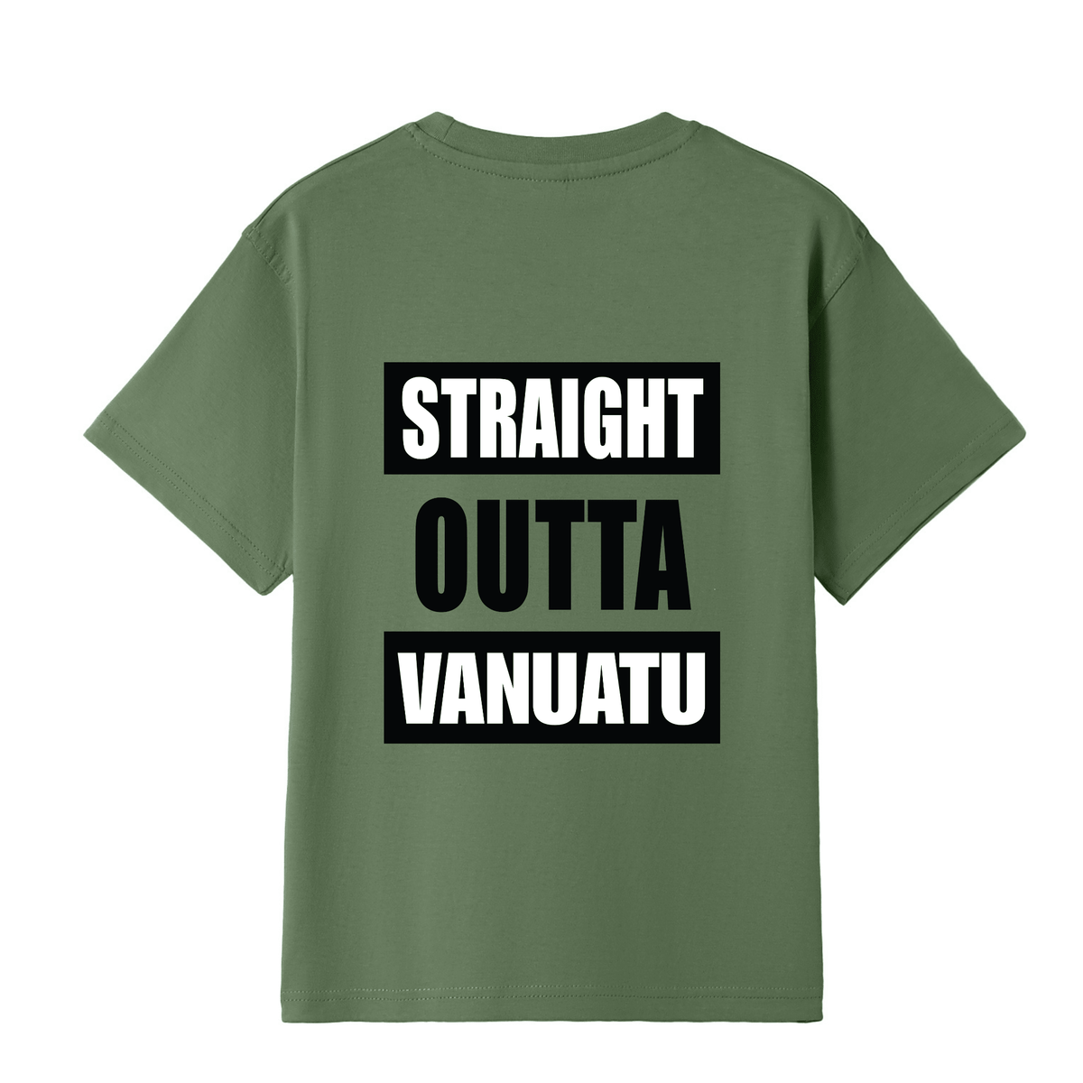 STRAIGHT OUTTA VANUATU | KIDS TEE - Stick N It