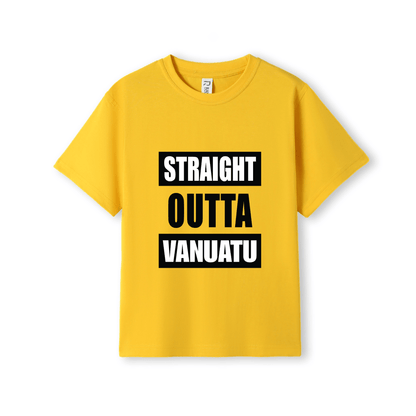 STRAIGHT OUTTA VANUATU | KIDS TEE - Stick N It