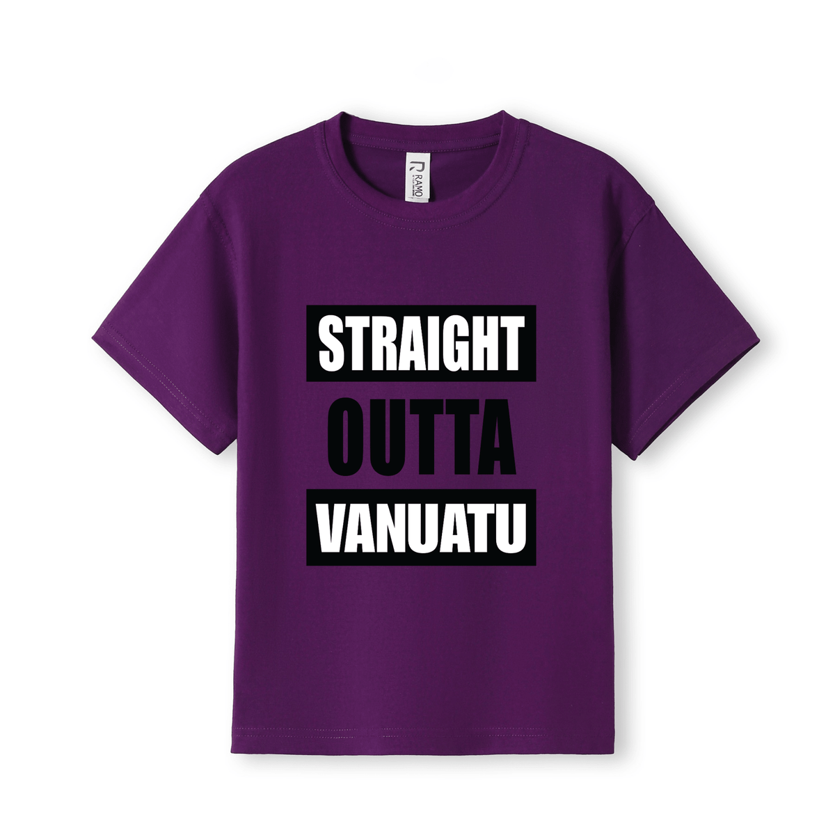 STRAIGHT OUTTA VANUATU | KIDS TEE - Stick N It