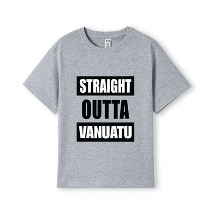 STRAIGHT OUTTA VANUATU | KIDS TEE - Stick N It