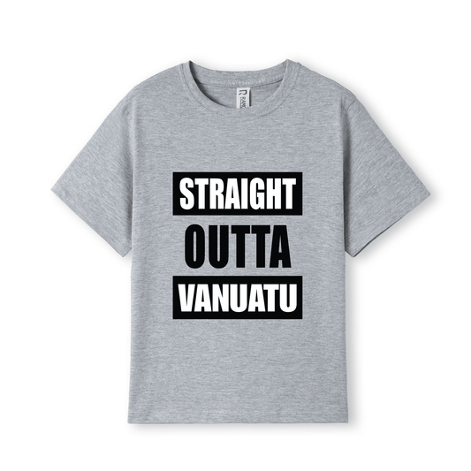 STRAIGHT OUTTA VANUATU | KIDS TEE - Stick N It