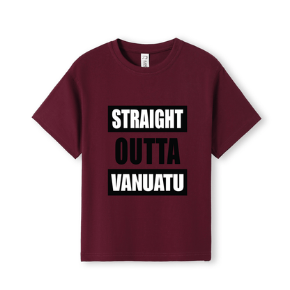 STRAIGHT OUTTA VANUATU | KIDS TEE - Stick N It