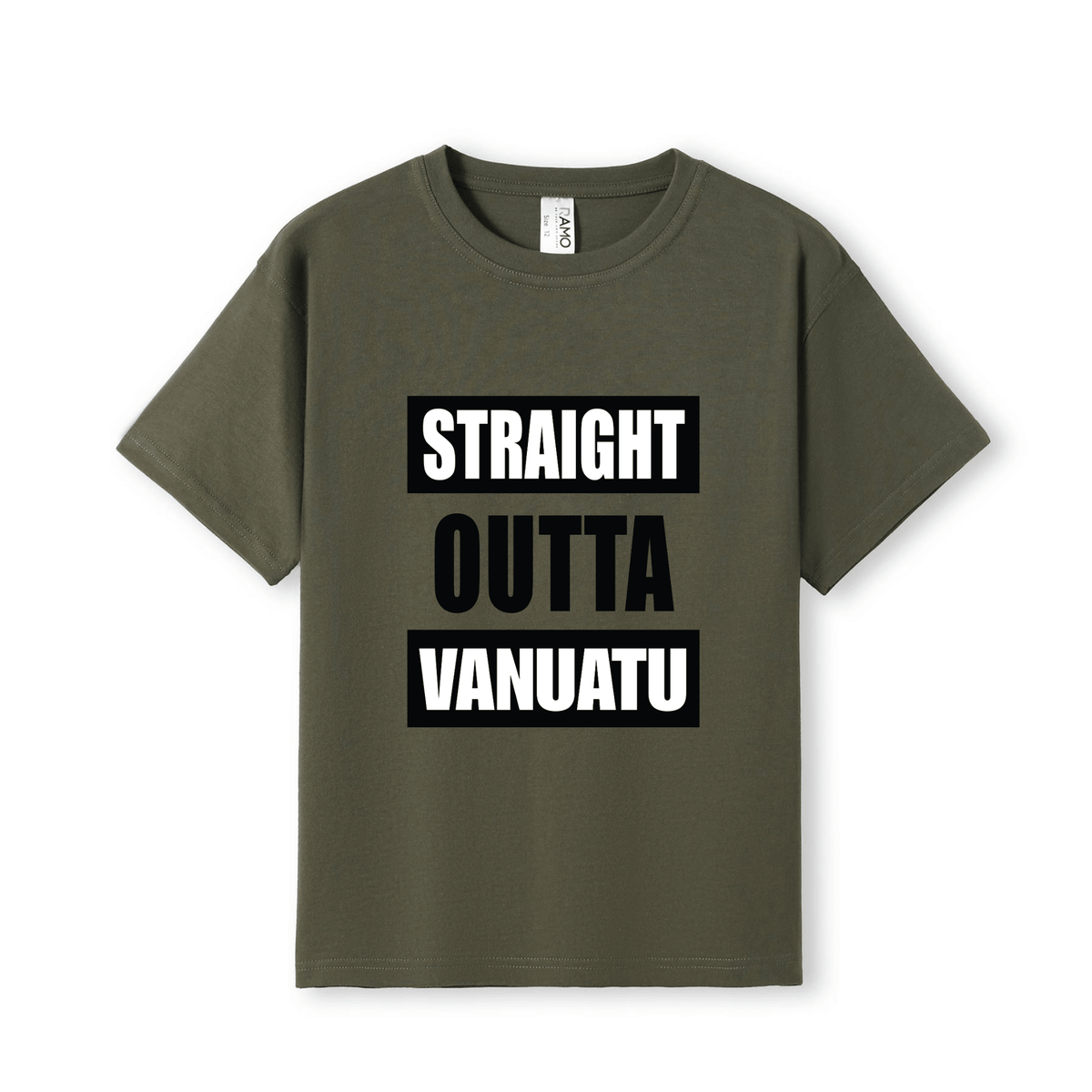 STRAIGHT OUTTA VANUATU | KIDS TEE - Stick N It
