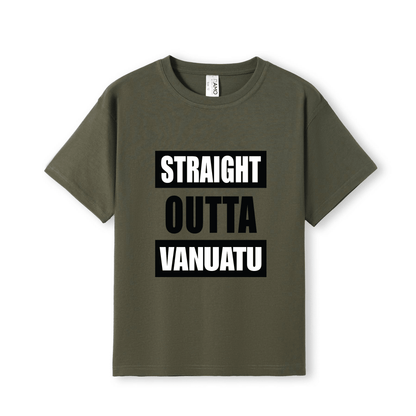 STRAIGHT OUTTA VANUATU | KIDS TEE - Stick N It