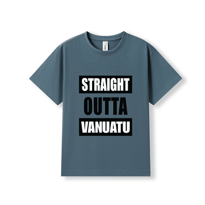 STRAIGHT OUTTA VANUATU | KIDS TEE - Stick N It
