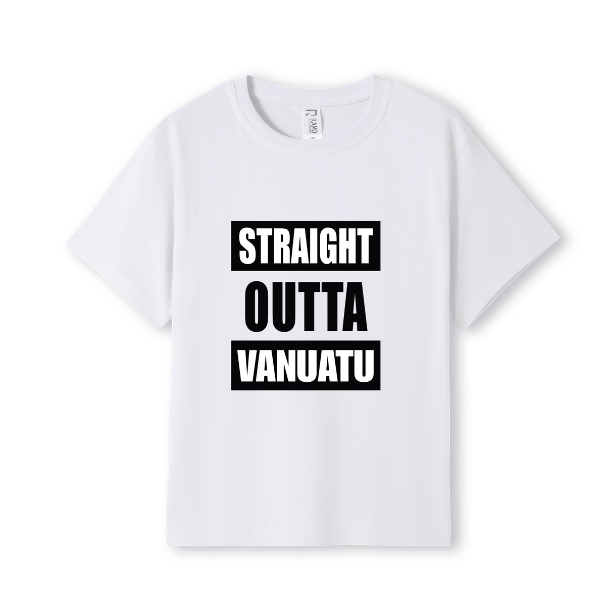 STRAIGHT OUTTA VANUATU | KIDS TEE - Stick N It