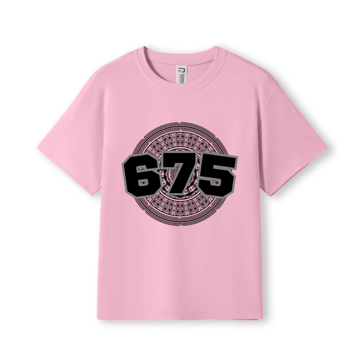 PNG | 675 | KIDS TEE | BLACK DESIGN - Stick N It