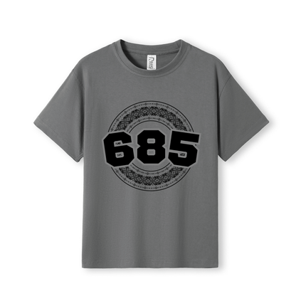 SAMOA | 685 | KIDS TEE | BLACK DESIGN - Stick N It