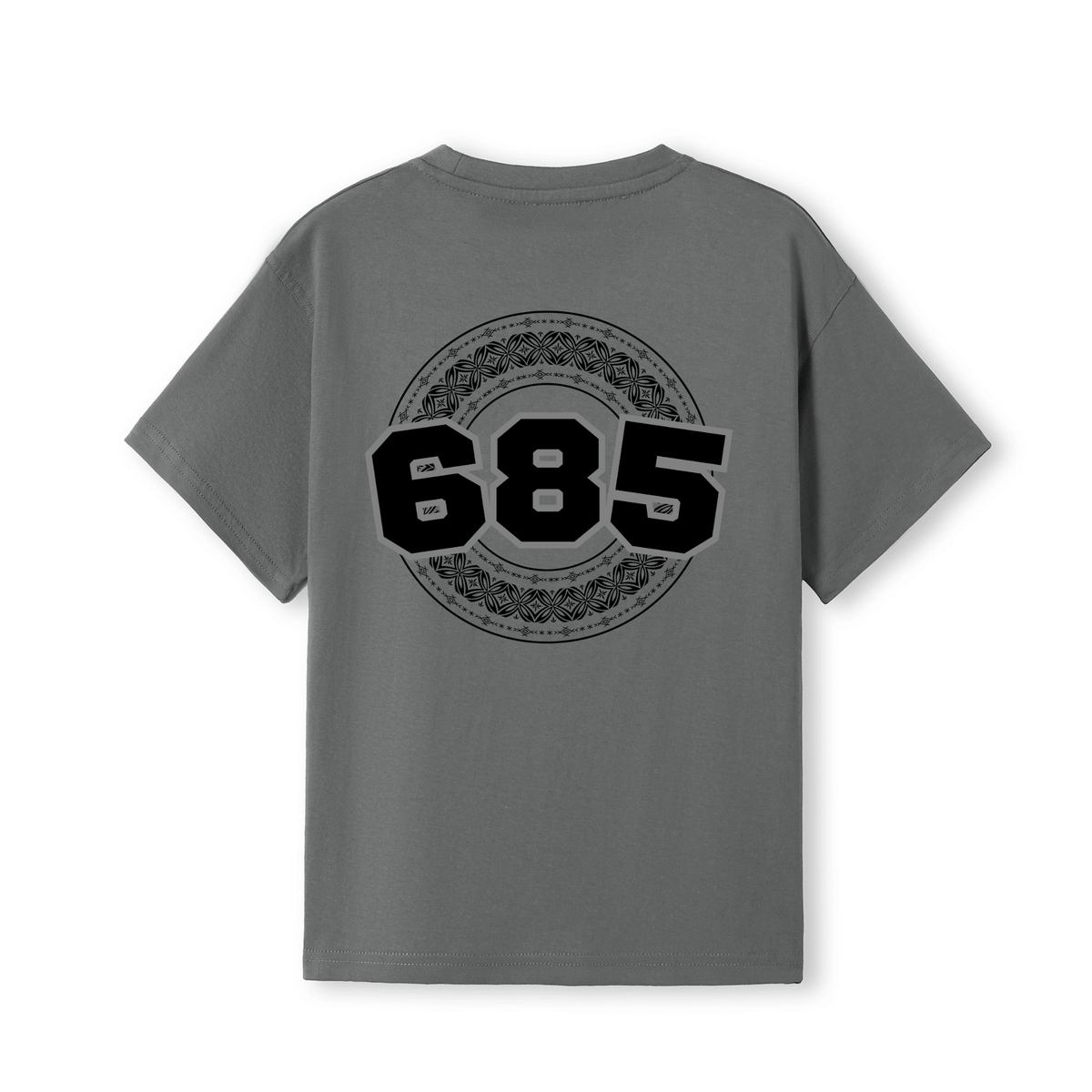 SAMOA | 685 | KIDS TEE | BLACK DESIGN - Stick N It