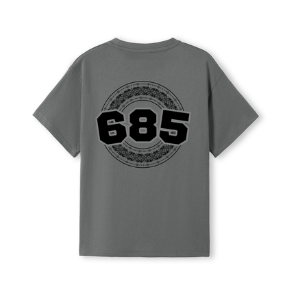 SAMOA | 685 | KIDS TEE | BLACK DESIGN - Stick N It