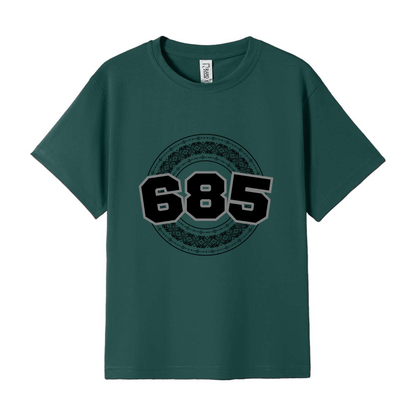 SAMOA | 685 | KIDS TEE | BLACK DESIGN - Stick N It