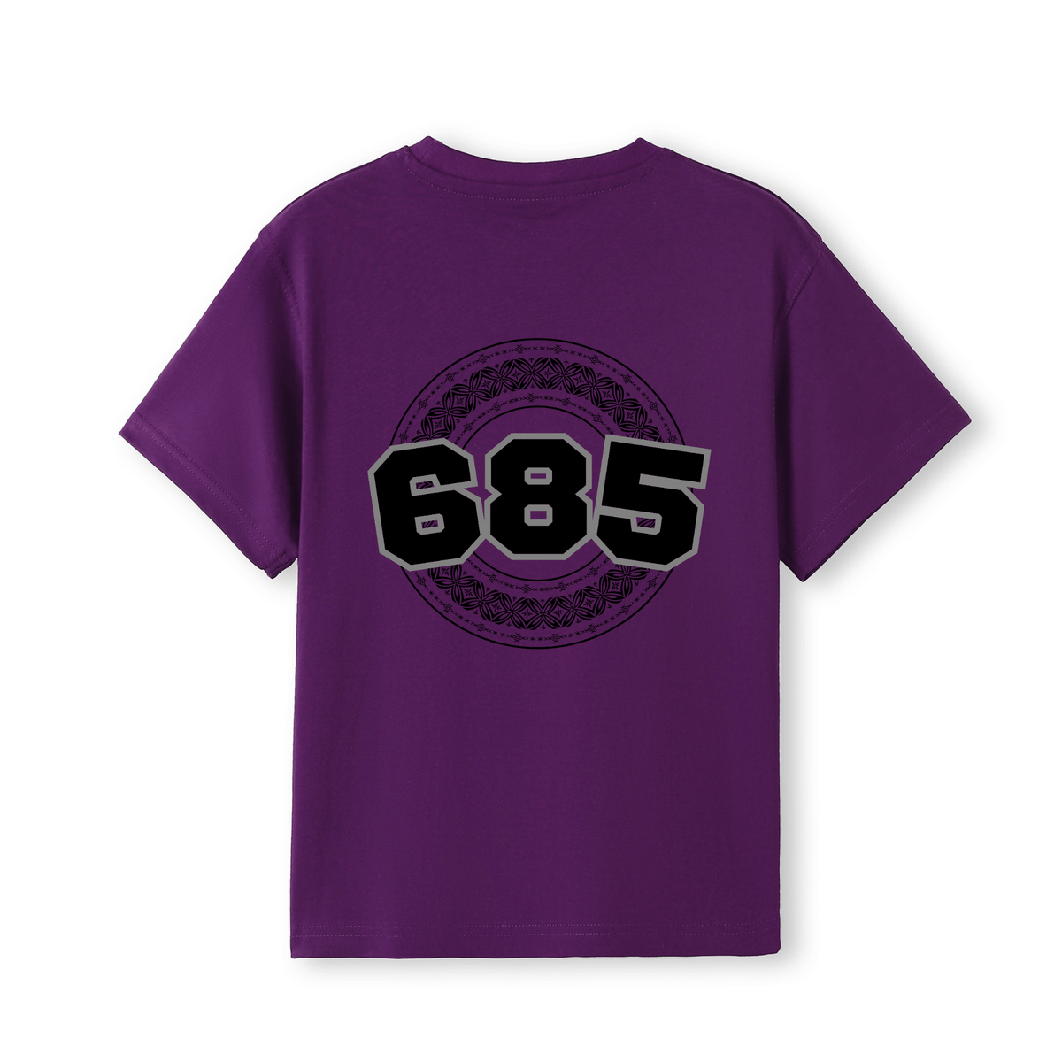 SAMOA | 685 | KIDS TEE | BLACK DESIGN - Stick N It