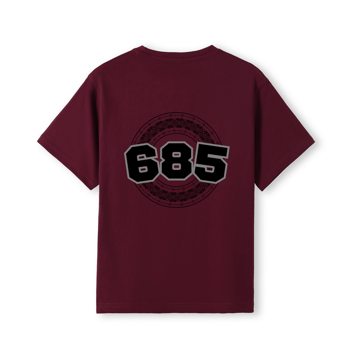 SAMOA | 685 | KIDS TEE | BLACK DESIGN - Stick N It