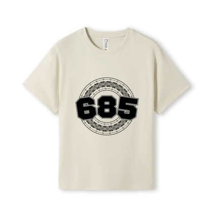 SAMOA | 685 | KIDS TEE | BLACK DESIGN - Stick N It