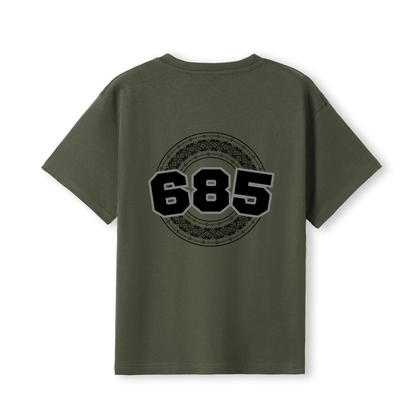 SAMOA | 685 | KIDS TEE | BLACK DESIGN - Stick N It