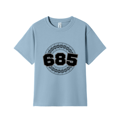 SAMOA | 685 | KIDS TEE | BLACK DESIGN - Stick N It