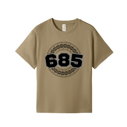 SAMOA | 685 | KIDS TEE | BLACK DESIGN - Stick N It