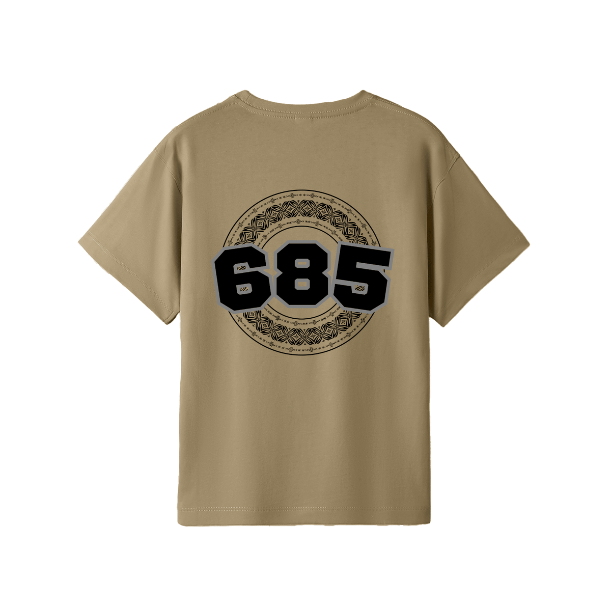 SAMOA | 685 | KIDS TEE | BLACK DESIGN - Stick N It