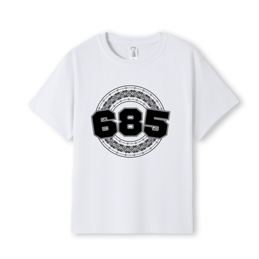 SAMOA | 685 | KIDS TEE | BLACK DESIGN - Stick N It
